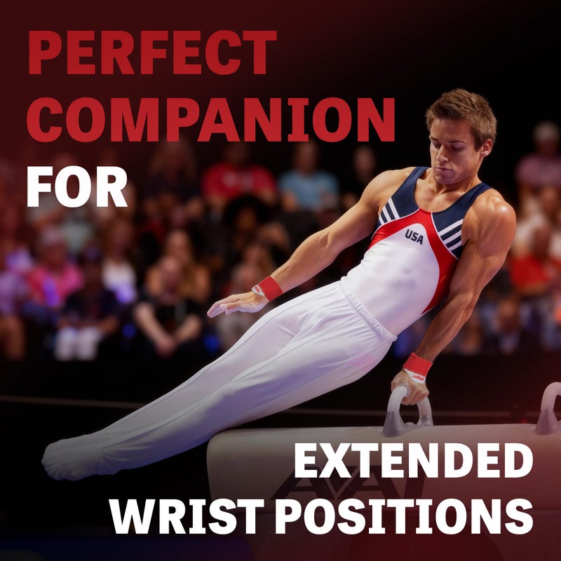 Reisport Gymnastic Wrist Support, Unisex One Size Wrist Support for Pull-up, Premium Leather Wrist Protection, Wrist Support with Hook & Loop Closure, Wrist Wraps for Weightlifting, Strength Training - Image 3